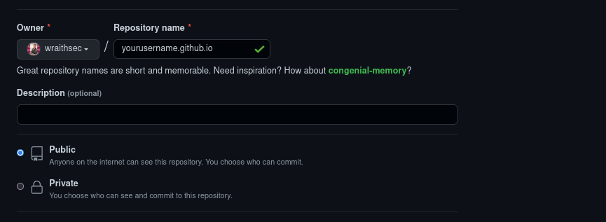 gh-pages repo
